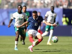 Mbappé menggandakan Prancis untuk mengklaim kemenangan pertama melawan Senegal
