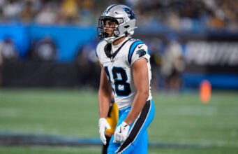 Panthers, WR Jalen Coker menyetujui perpanjangan