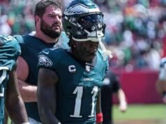 Patriot menyelesaikan perdagangan dengan Eagles untuk AJ Brown