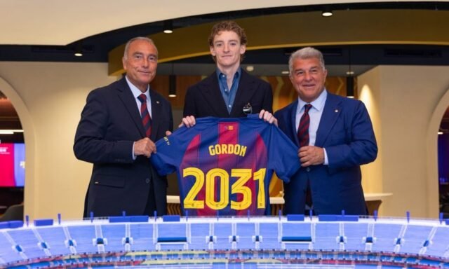 Penandatanganan baru Barcelona yang baru diumumkan merasa lega karena masa