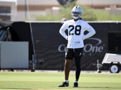 Raiders CB Jermod McCoy berada di jalur untuk kamp pelatihan
