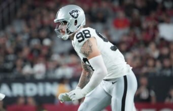 Raiders DE Maxx Crosby hendak berlatih