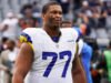 Rams LT Alaric Jackson ditangkap karena pengisian baterai domestik