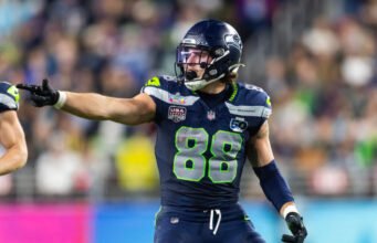 Seahawks TE AJ Barner ‘merasa baik’ setelah operasi
