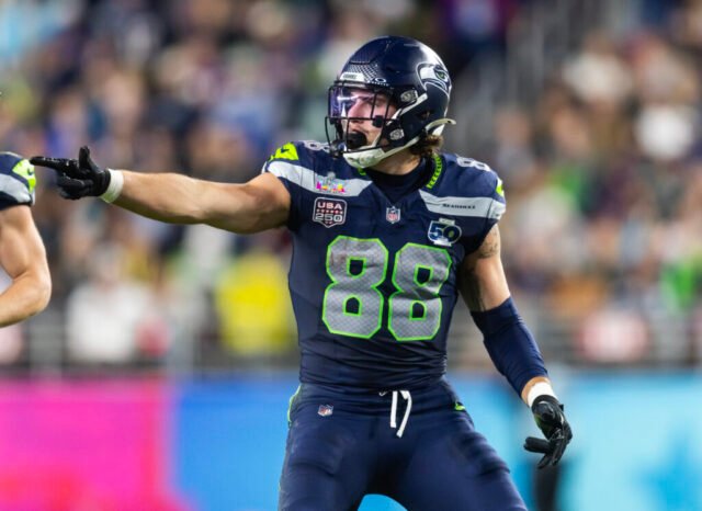 Seahawks TE AJ Barner 'merasa baik' setelah operasi