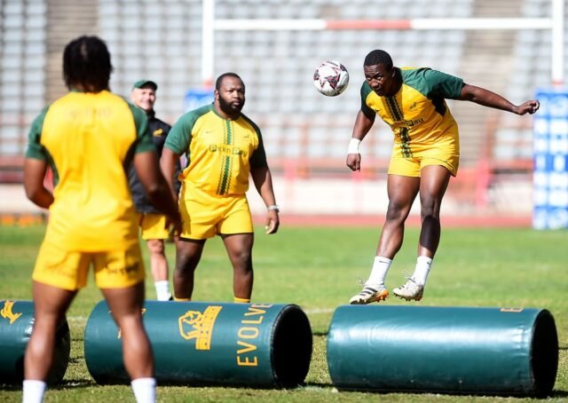 Siya Kolisi dan Springbok berkumpul di belakang Bafana Bafana bersama