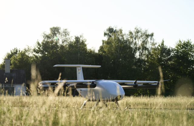 Startup Jerman meluncurkan drone berat untuk pasokan militer garis depan