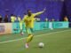 Thapelo Maseko siap memimpin serangan Bafana Bafana pada laga penentuan yang wajib dimenangkan di Korea Selatan