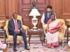 Wakil Presiden Paul Mashatile bertemu dengan Presiden India Droupadi Murmu untuk memperkuat hubungan bilateral