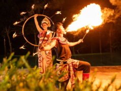 Malam penuh api dan cita rasa di Padma Resort Ubud
