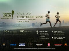 Padma Run Bandung 2026 kembali hadir pada 4 Oktober